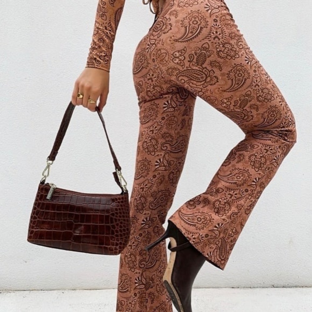 Tiger mist teddie pant paisley small nwt